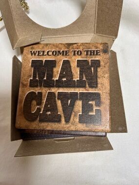 Counterparts Absorbent Coasters in Cream, Brown, Black, and Grey